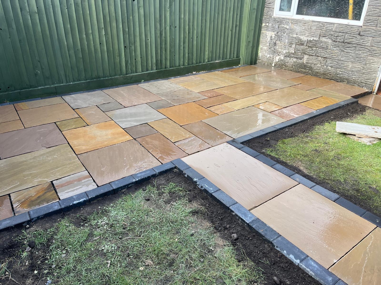 Indian Sandstone Patio